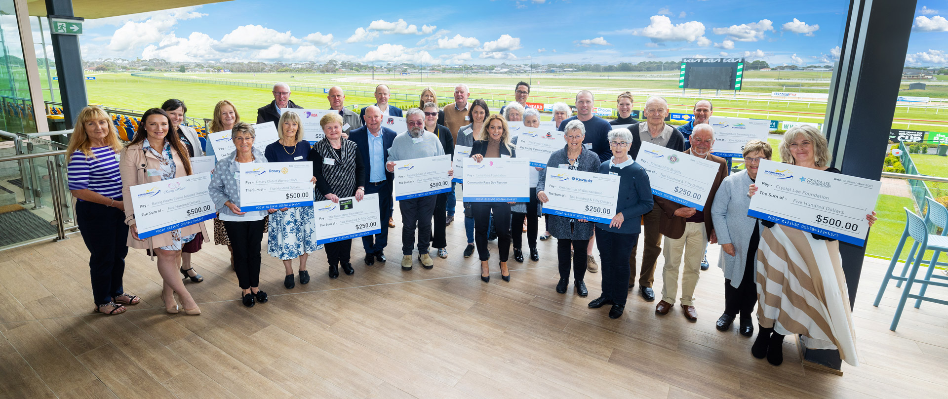 Recipients with cheques 2021